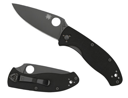SPYDERCO TENACIOUS G-10 COMBO BLK