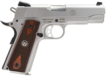RUG 6702  SR1911CMD 45   4.25                   SS
