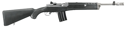 RUGER MINI-14 TACTICAL 5.56/223 RIFLE 16.1" T.B. STAINLESS/BLACK SYNTHETIC FIXED STOCK 1-20RD MAG