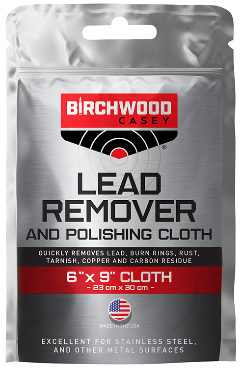 BIRCHWOOD CASEY LEAD REMOVER & POLISHING CLOTH