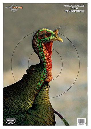 PREGAME 12? X 18? TURKEY TARGET - 8-PK