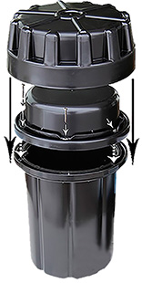 MTM SURVIVOR STORAGE AMMO CAN BLACK