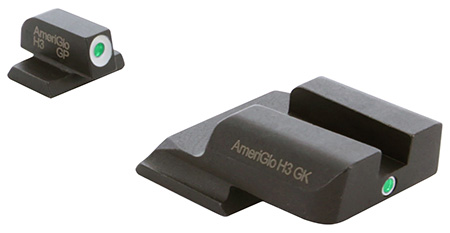 AmeriGlo SW141 i-Dot Sight Set for Smith & Wesson M&P Shield Black | Green-img-1
