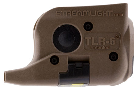 Streamlight 69278 TLR-6 Gun Light Flat Dark Earth 100 Lumens White LED/Red-img-1