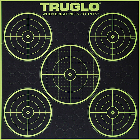 TRUGLO TRU-SEE 5 BULL TGT 12X12 6PK