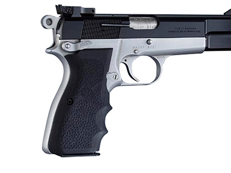 HOGUE RUBBER GRIP BROWNING HI POWER W/FINGER GROOVES