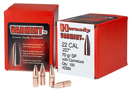 HO 22CAL .224 50GR SP 100 RD