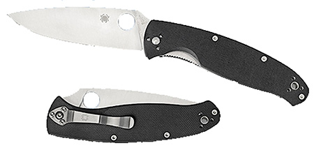 SPYDERCO RESILIENCE BLK G10 PLAIN
