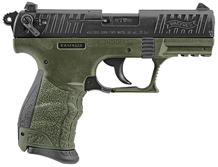 WAL 5120338 P22MCA 22LR *CA       MILITARY OD 10RD