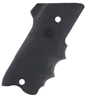 Hogue 82060 Rubber Grip Black with Finger Grooves & Right Hand Rest for Ru-img-1