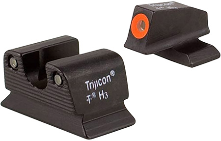 Trijicon 600624 HD Night Sights- Beretta PX4 Black | Green Tritium Orange -img-1