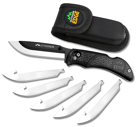 OUTDOOR EDGE RL10C     RAZR LITE KNF  BLK
