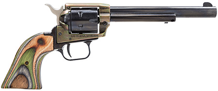 HERITAGE 22LR 6.5" CH 6RD W/CAMO