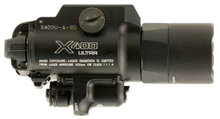 SUREFIRE X400U-A BLK 1000LM W/LSR