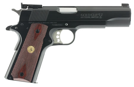 COLT GOLD CUP NTNL MTCH 45ACP 5" BL