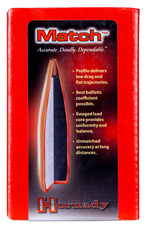 30 CALIBER (0.308'') HOLLOW POINT BOAT TAIL BULLETS