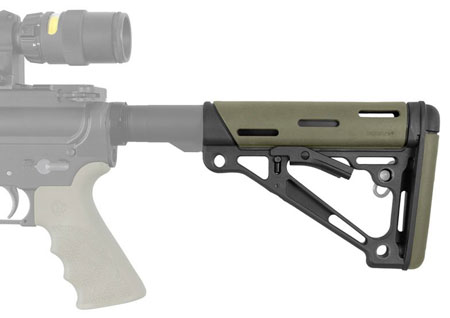HOGUE AR15 STK MIL-SPEC RBR OD