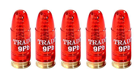 TRA 9MM PLASTIC SNAP CAPS 5PK