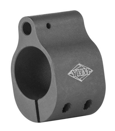 YHM LOW PRO GAS BLOCK.750" CLAMP