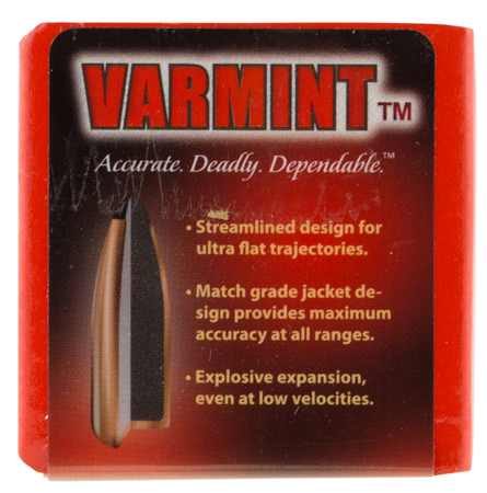 SPIRE POINT 22 CALIBER(0.224'') SUPER EXPLOSIVE SPIRE POINT BULLET