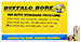 Buffalo Bore Ammunition 27G20 Standard Pressure Strictly Business 380 ACP 90 gr Jacketed Hollow Point  JHP  20 Per Box  12 Cs
