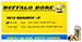 Buffalo Bore Ammunition 34A20 Personal Defense Strictly Business 9x18 Makarov  P 95 gr Jacketed Hollow Point  JHP  20 Per Box  12 Cs 1125 FPS