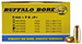 Buffalo Bore Ammunition 24D20 Personal Defense Strictly Business 9mm Luger  P 115 gr Jacketed Hollow Point  JHP  20 Per Box  12 Cs 1300 FPS